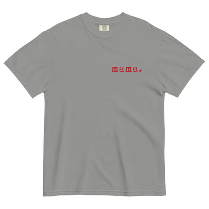 Mama T-shirt | Adult Short Sleeve Tee - Tenth &amp; Pine - Adult Tshirt - S - Grey