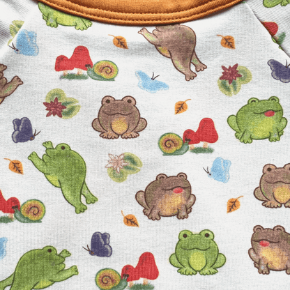 Meadow Kimono Shorty | Organic Pima Cotton - Tenth &amp; Pine - Summer Outfits - 0 - 3M - Kolorful