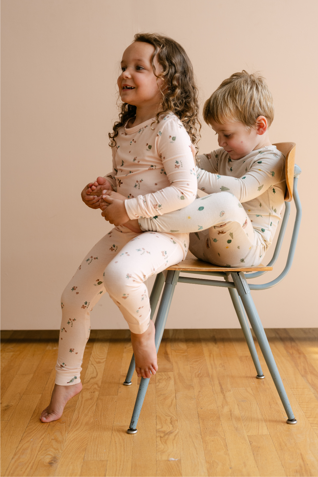 Toddler Modal Pajama Set in Birds