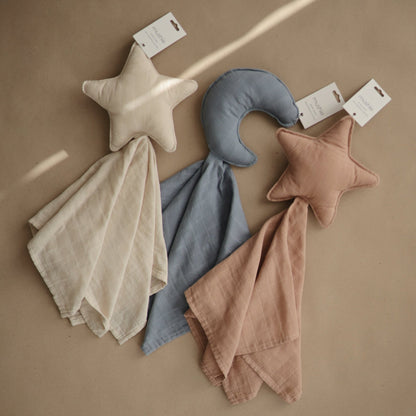 Moon Lovey Blanket - Tenth &amp; Pine - blankets - Blush