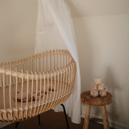 Moon Lovey Blanket - Tenth &amp; Pine - blankets - Blush