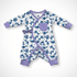 Orca Kimono | Organic Pima Cotton - Tenth & Pine - Winter Outfits - 0 - 3M - Kolorful
