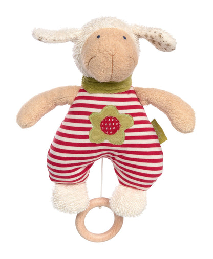 Organic Sheep Musical Toy - Tenth &amp; Pine - Organic Toys - sigikid