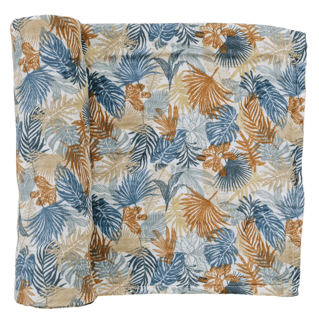 Paradise Palms Muslin Swaddle Blanket - Tenth &amp; Pine - 