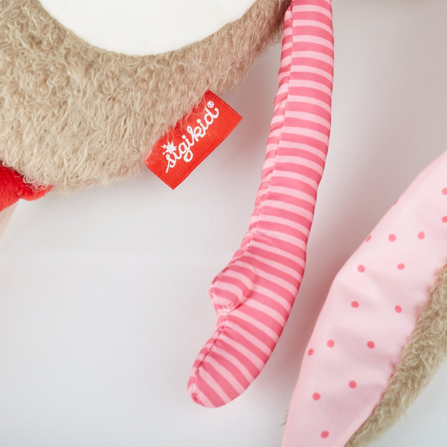 Patchwork Bunny Plush Toy - Tenth &amp; Pine - Sweety Collection - sigikid