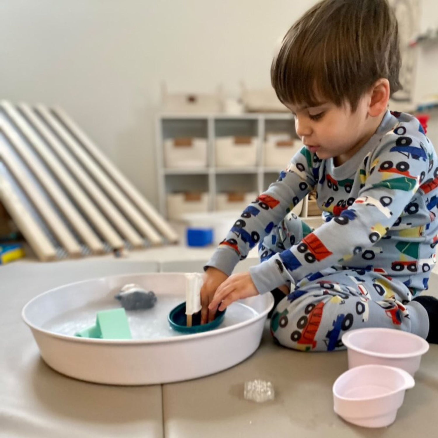 Pebble Vegan Leather Mat - Tenth &amp; Pine - Vegan Leather Padded Mat - Standard