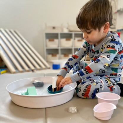 Pebble Vegan Leather Mat - Tenth &amp; Pine - Vegan Leather Padded Mat - Standard