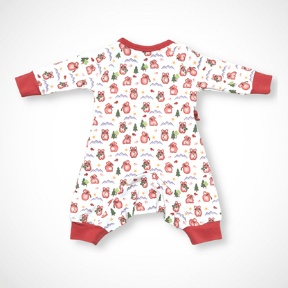 Pika Kimono | Organic Pima Cotton - Tenth &amp; Pine - Winter Outfits - 0 - 3M - Kolorful