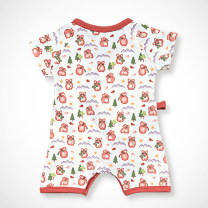 Pika Kimono Shorty | Organic Pima Cotton - Tenth &amp; Pine - Summer Outfits - 0 - 3M - Kolorful