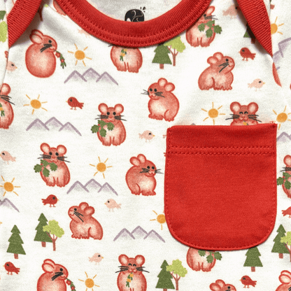 Pika Short Set | Organic Pima Cotton - Tenth &amp; Pine - Summer Outfits - 0 - 3M - Kolorful