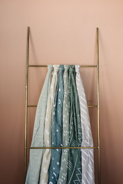 Pines Muslin Swaddle Blanket - Tenth &amp; Pine - 