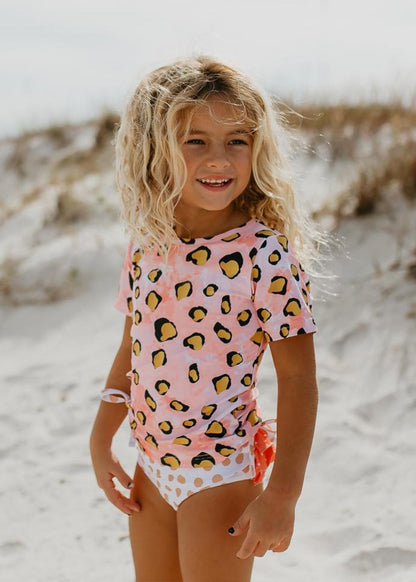 Pink Lep Rash Guard Swimsuit - Tenth &amp; Pine - Swimsuit - 18 Months - Oopsie Daisy