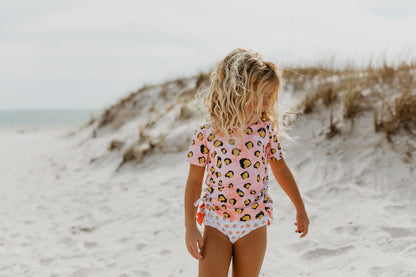 Pink Lep Rash Guard Swimsuit - Tenth &amp; Pine - Swimsuit - 18 Months - Oopsie Daisy