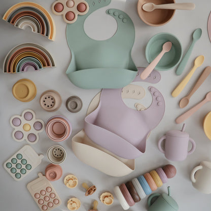 Rainbow Stacker Toy - Tenth &amp; Pine - toys - Sol