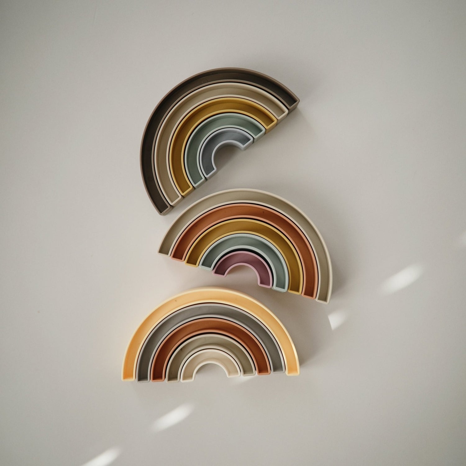 Rainbow Stacker Toy - Tenth &amp; Pine - toys - Sol