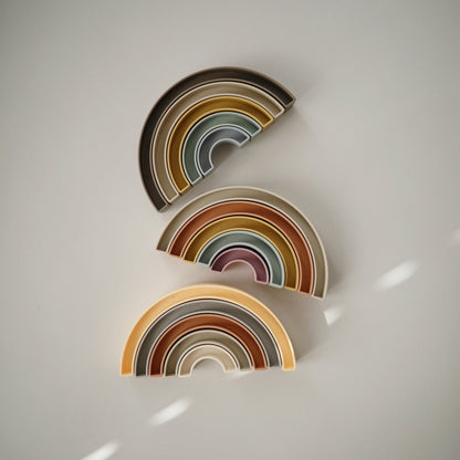 Rainbow Stacker Toy - Tenth &amp; Pine - toys - Sol
