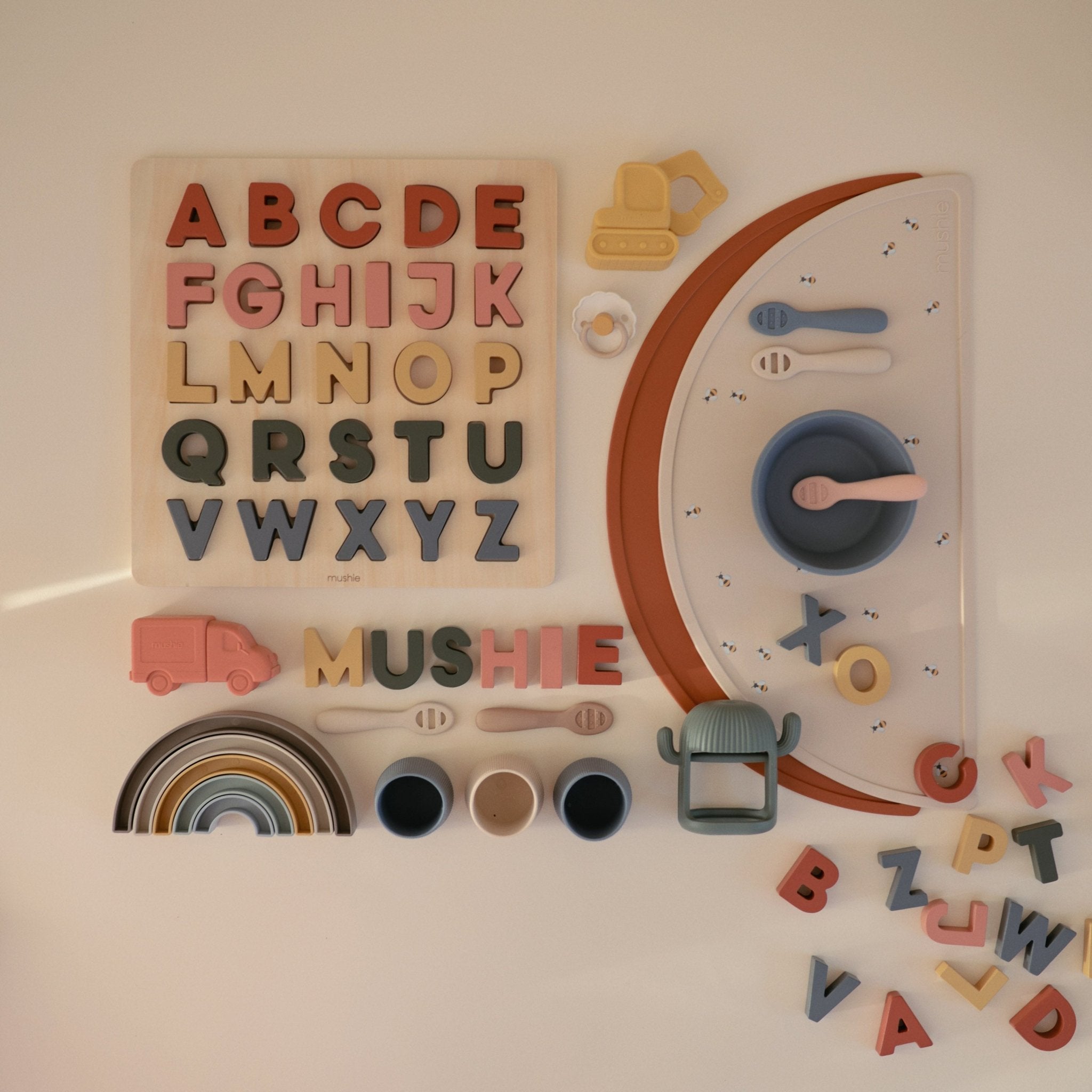 Rainbow Stacker Toy - Tenth &amp; Pine - toys - Sol