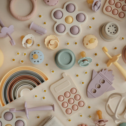 Rainbow Stacker Toy - Tenth &amp; Pine - toys - Sol