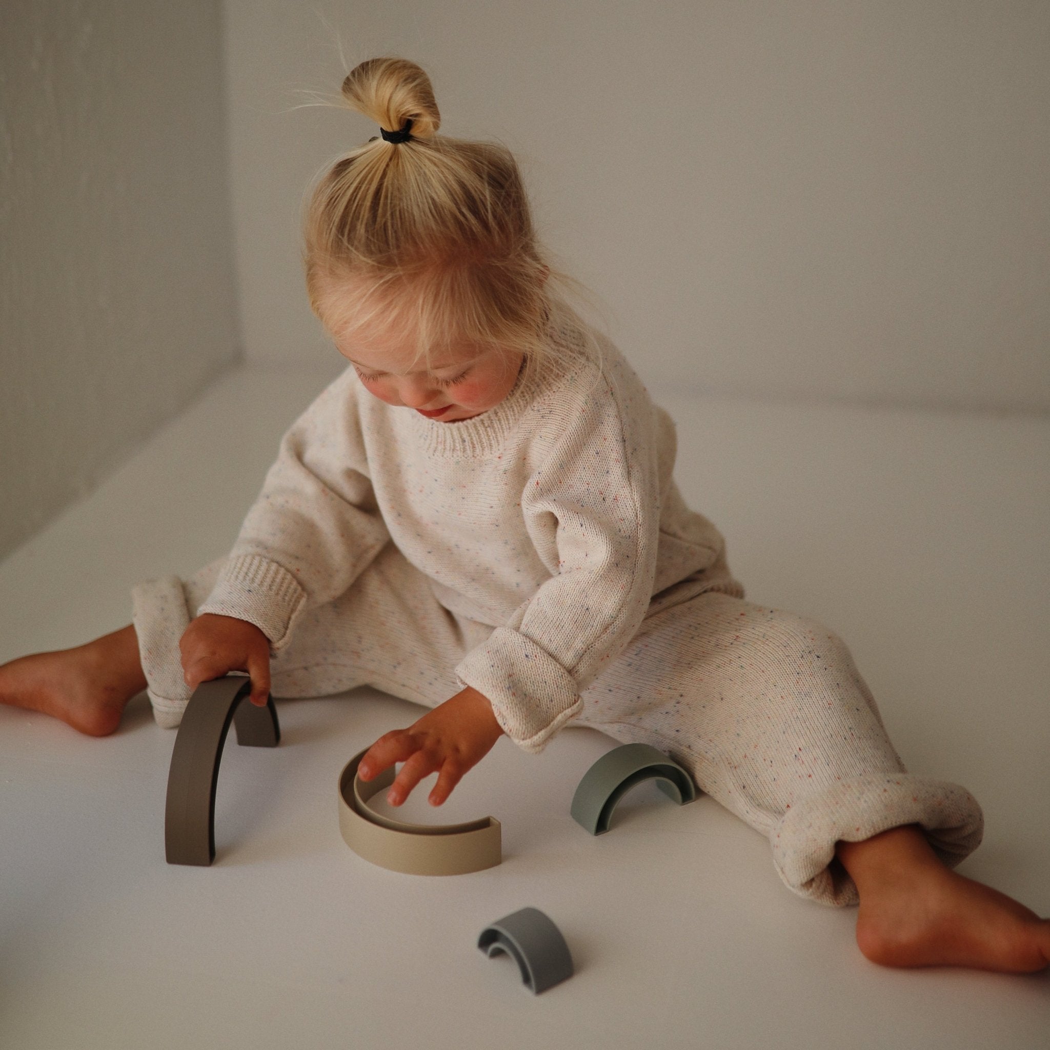 Rainbow Stacker Toy - Tenth &amp; Pine - toys - Sol