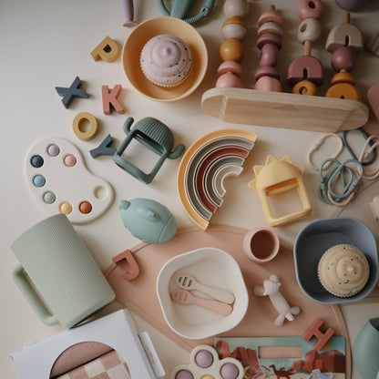 Rainbow Stacker Toy - Tenth &amp; Pine - toys - Sol