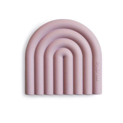 Rainbow Teether - Tenth &amp; Pine - teether - Mauve