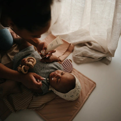 Rainbow Teether - Tenth &amp; Pine - teether - Mauve