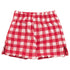 Red Gingham Mini Swim Trunk - Tenth & Pine - Mini Swimwear - 0 - 6 Months - Red Gingham - Montce