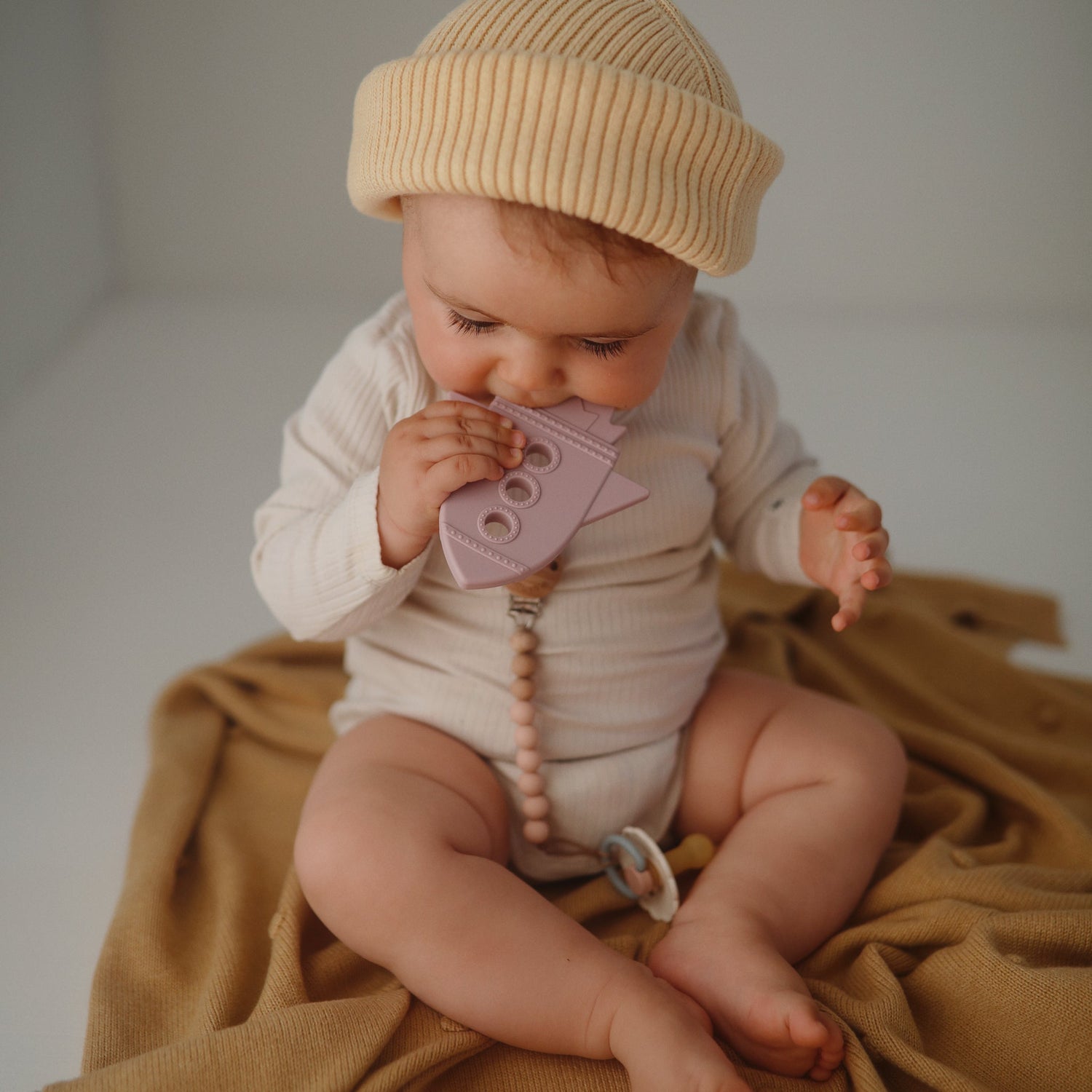 Rocket Teether - Tenth &amp; Pine - teether - Cloud