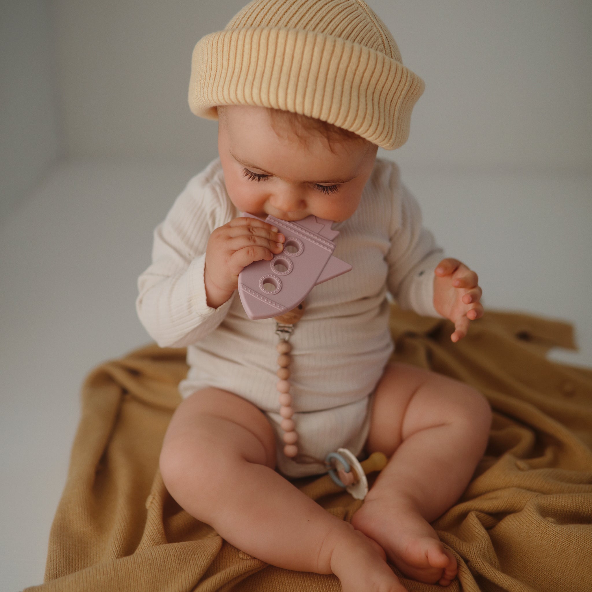 Rocket Teether - Tenth &amp; Pine - teether - Cloud