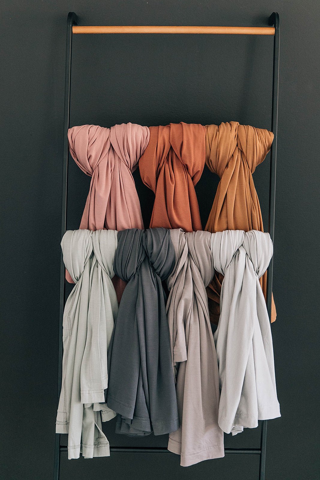 Rust Bamboo Stretch Swaddle - Tenth &amp; Pine - 