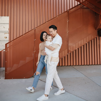 Silicone Pacifier Clip | Luna - Tenth &amp; Pine - Pacifier Clip - Faux Wood