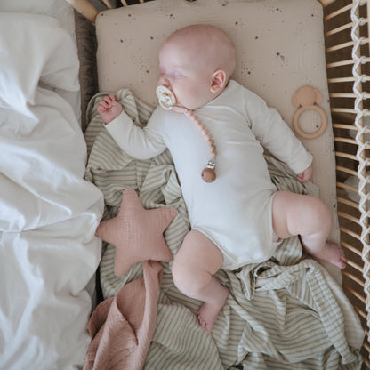 Star Lovey Blanket - Tenth &amp; Pine - Blanket - Fog