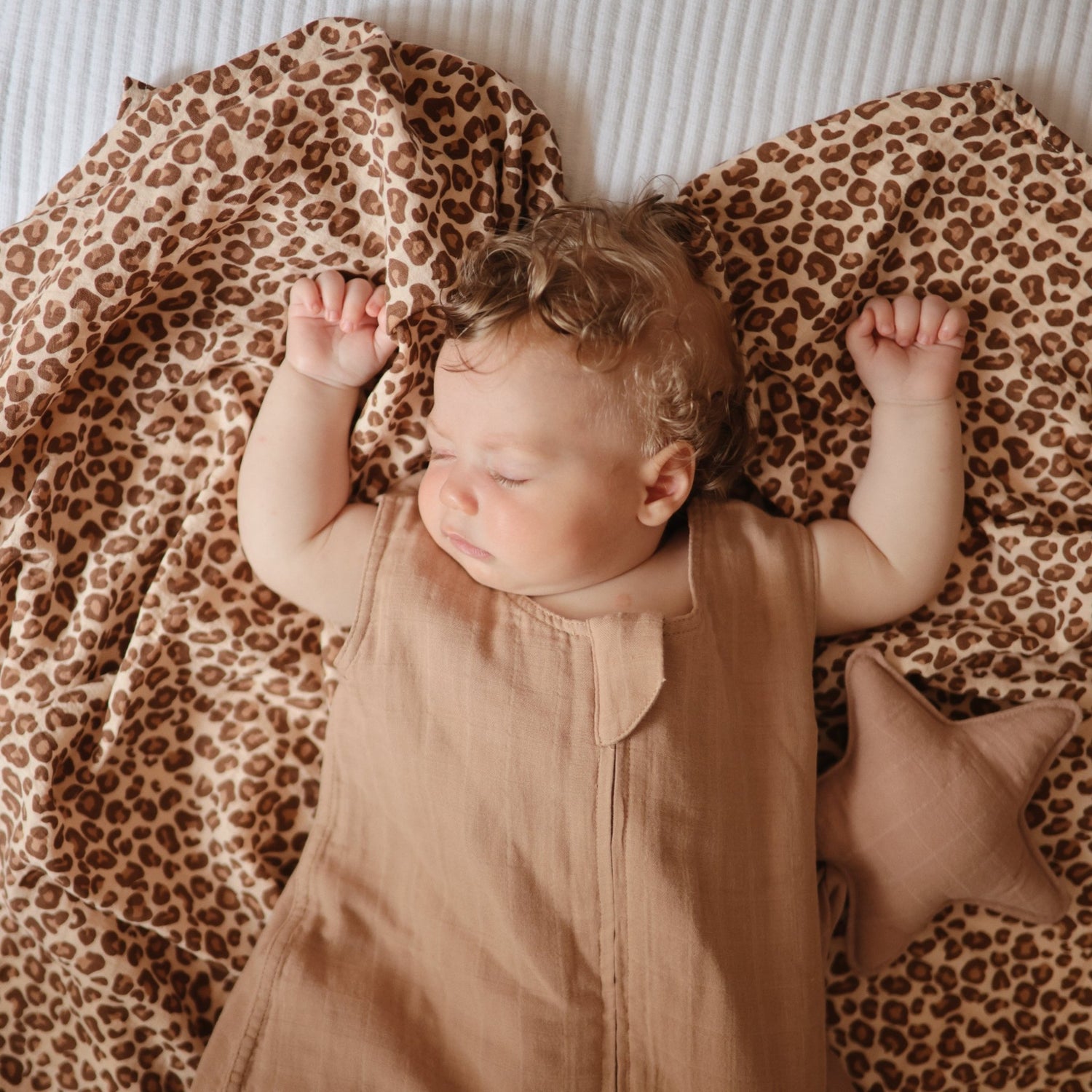 Star Lovey Blanket - Tenth &amp; Pine - Blanket - Fog