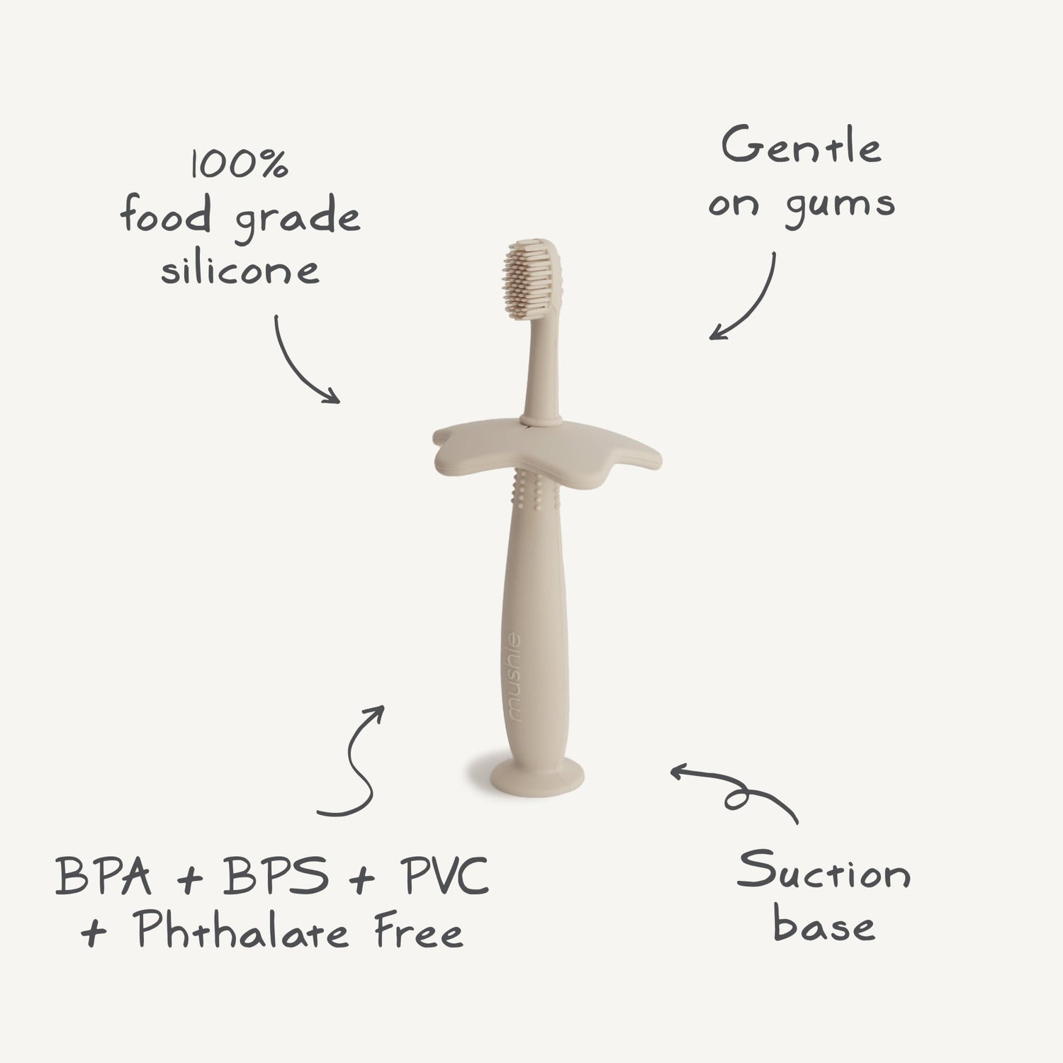 Star Training Toothbrush - Tenth &amp; Pine - Training Toothbrush - Shifting Sand