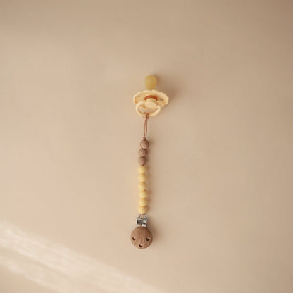 Silicone Pacifier Clip | Eva - Tenth &amp; Pine - Pacifier Clip - Black