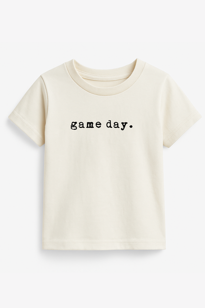 Game Day Organic Kids T-shirt