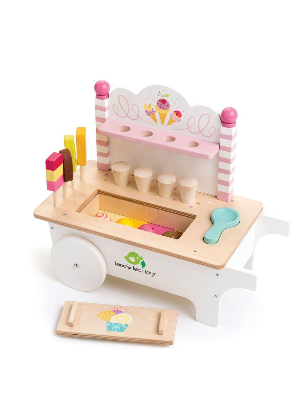 Tender Leaf Toys Ice Cream Cart - Tenth &amp; Pine - Toys - 