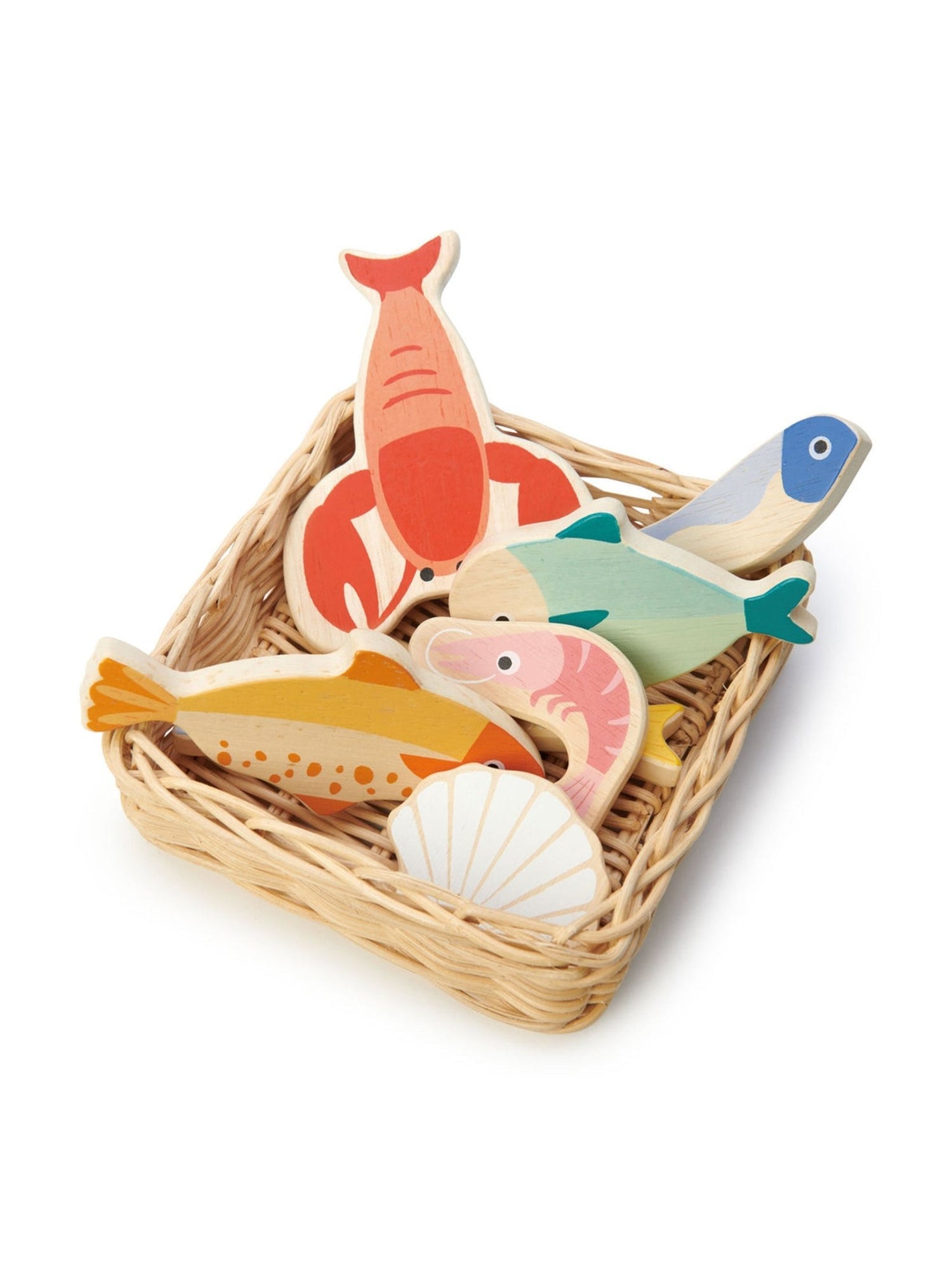 Tender Leaf Toys Seafood Basket - Tenth &amp; Pine - Toys - 