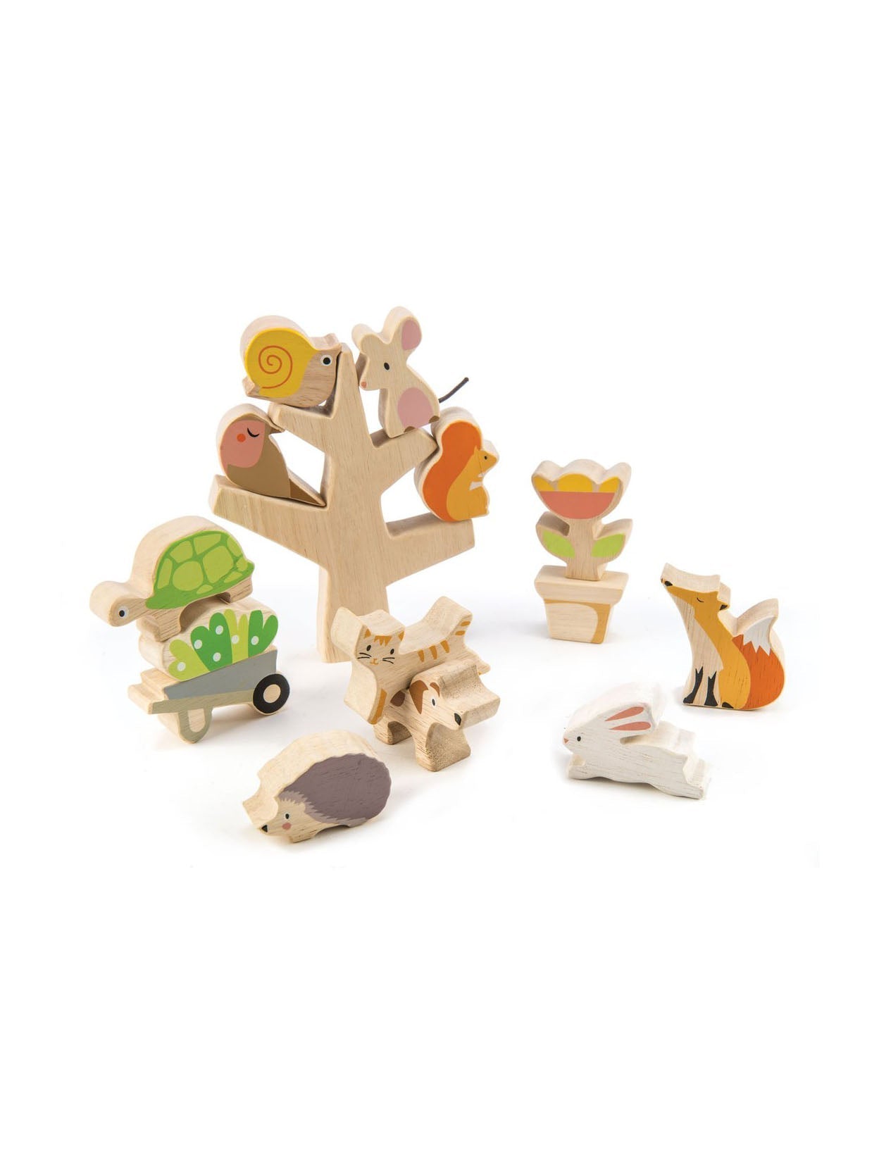 Tender Leaf Toys Stacking Garden Friends - Tenth &amp; Pine - Toys - 