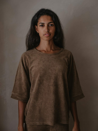 The Oversized Terry Top - Women&