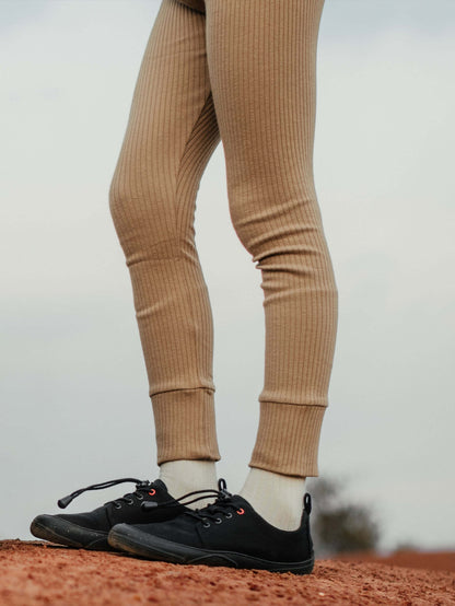 The Ribbed Legging - Tenth &amp; Pine - Leggings - 0 - 3 months - antique rose