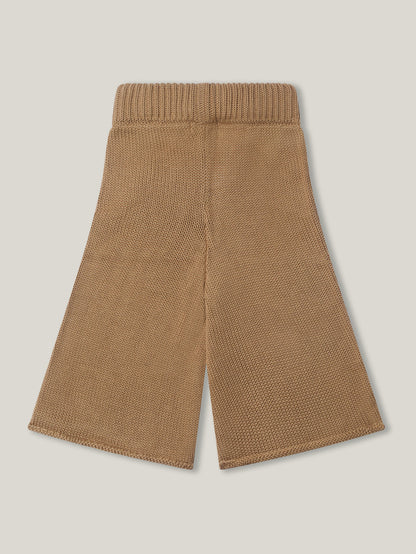 The Wide Leg Knit Trouser