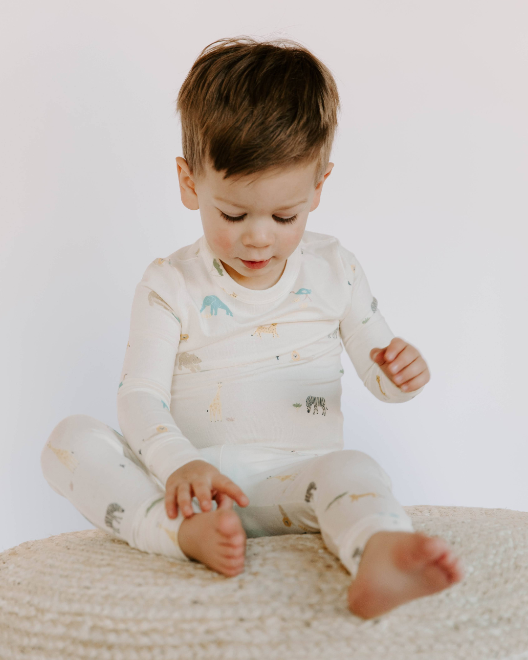 Toddler Modal Pajama Set in Zoo