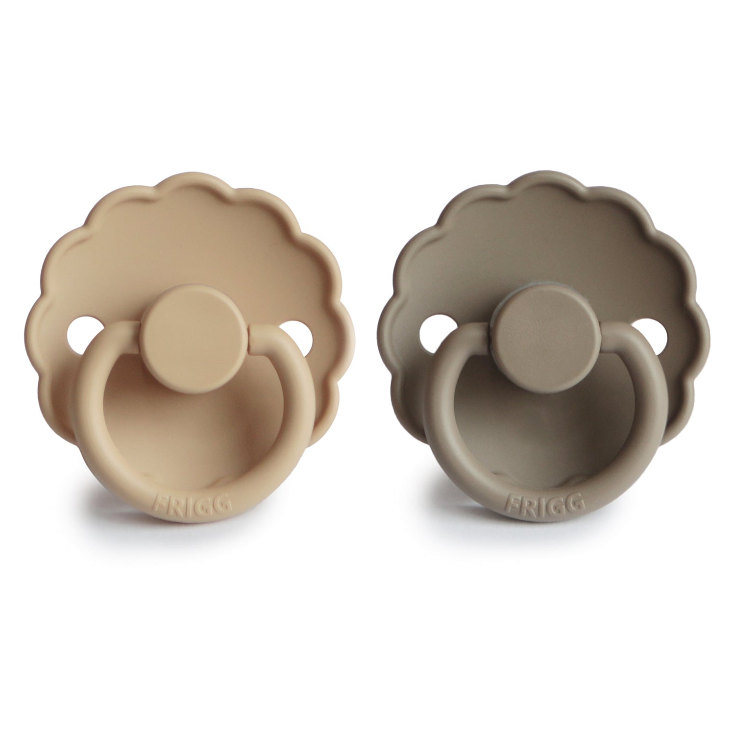 FRIGG Daisy Silicone Pacifier 2 - Pack - Tenth &amp; Pine - FRIGG PACIFIERS - 6 - 18 months - Cream/Lupine