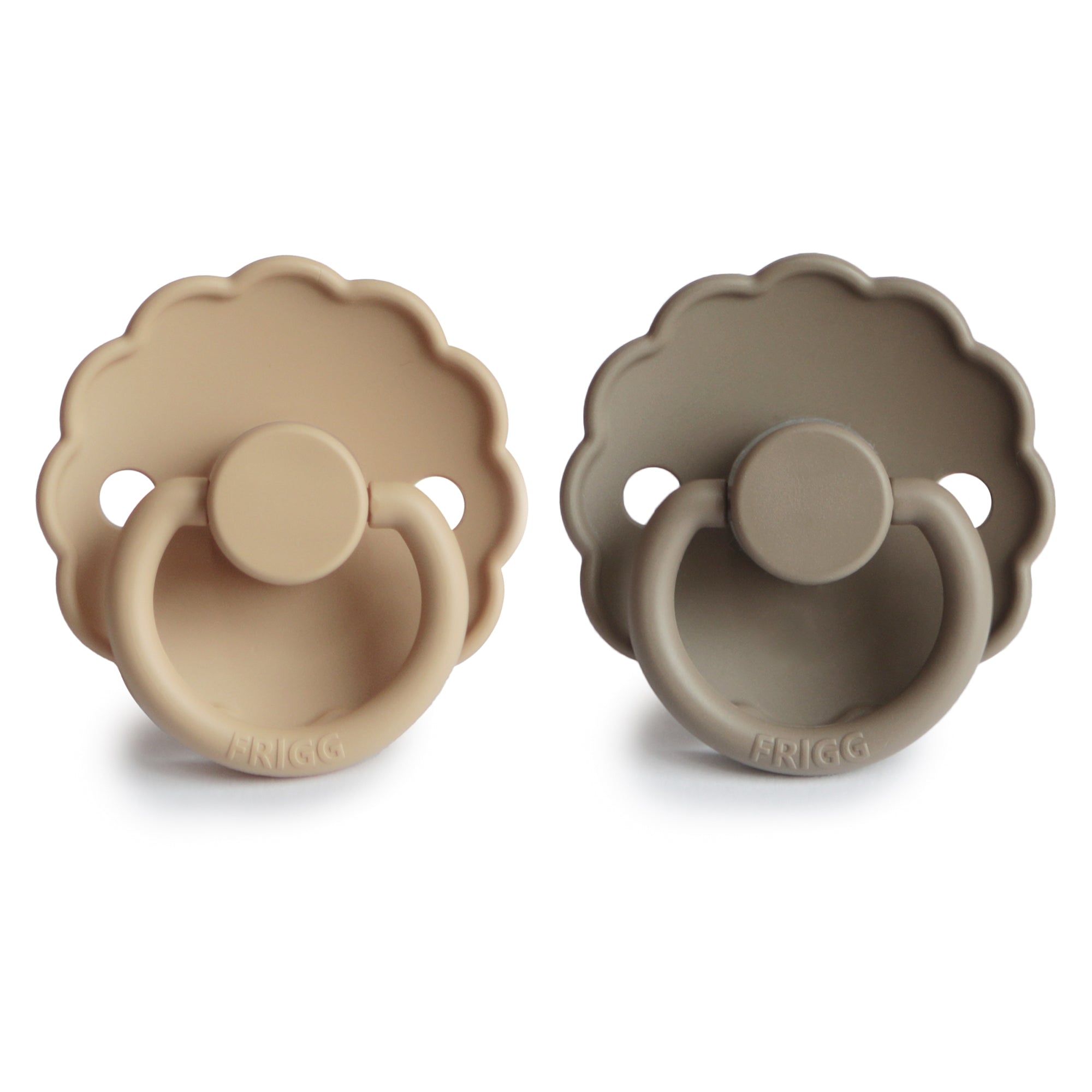 FRIGG Daisy Silicone Pacifier 2 - Pack - Tenth &amp; Pine - FRIGG PACIFIERS - 6 - 18 months - Cream/Lupine