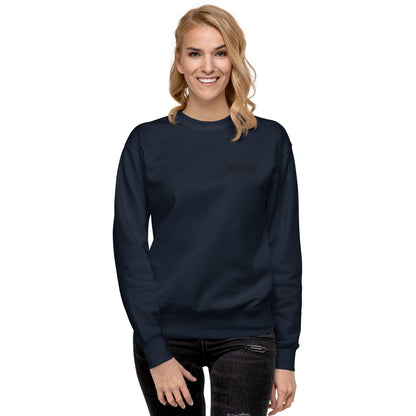 Mama. Embroidered | Premium Adult Sweatshirt - Tenth &amp; Pine - S - Black