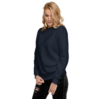 Mama. Embroidered | Premium Adult Sweatshirt - Tenth &amp; Pine - S - Black