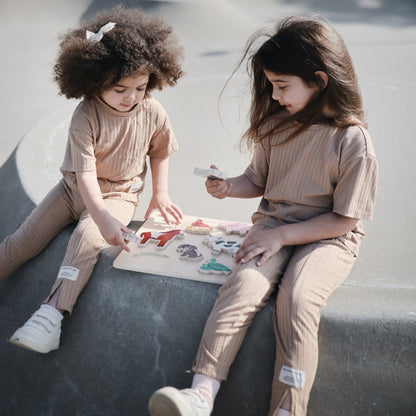 Wooden Farm Puzzle - Tenth &amp; Pine - Wooden Puzzle - 