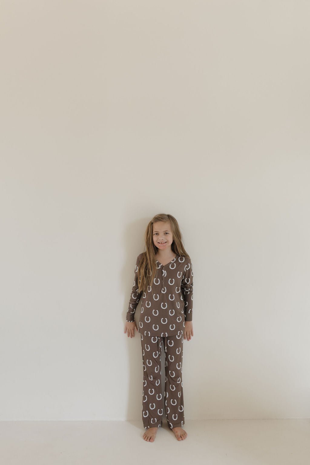 Youth Flare Bamboo Pajamas | Giddy Up - Tenth &amp; Pine - Pajamas - 10/12 Years
