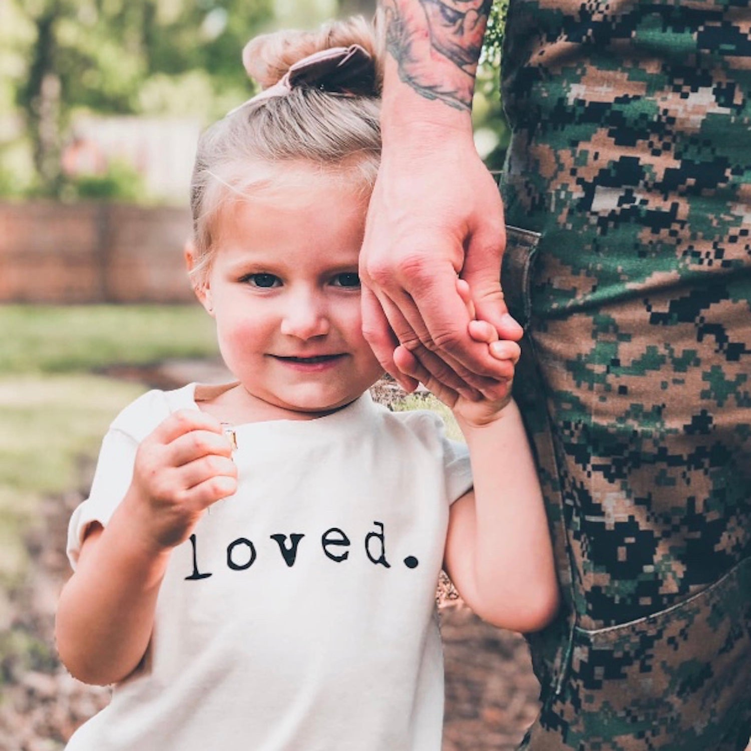 Loved - Organic Cotton Tee - Tenth &amp; Pine - Short Sleeve Tee - 2/3T